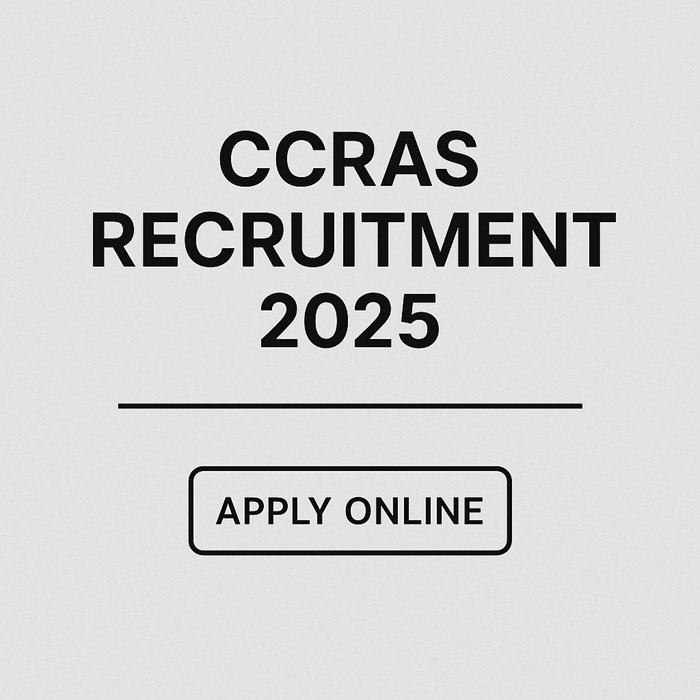 CCRAS Recruitment