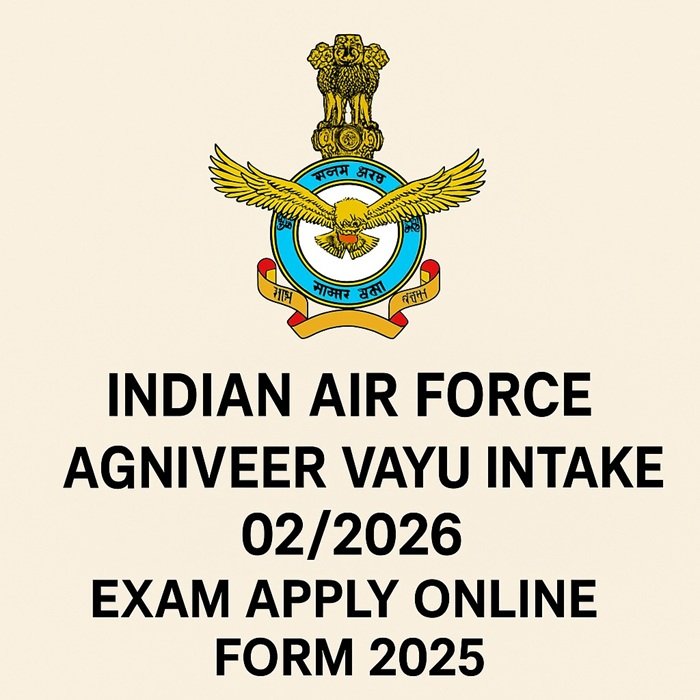 Indian Air Force Agniveer Vayu Intake 022026 Exam
