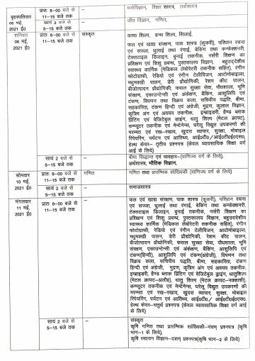 UP Board 10th Exam Date 2021