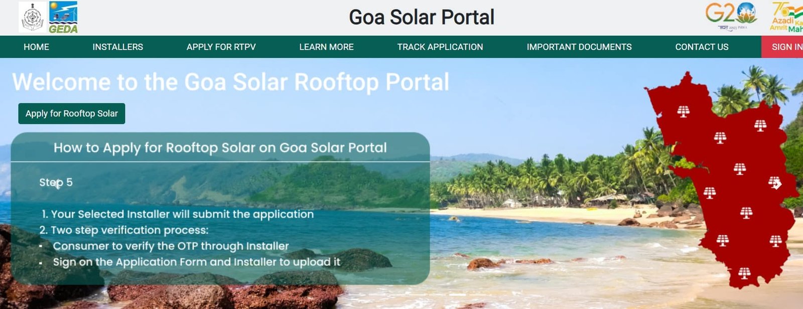 Goa Solar Portal 2023
